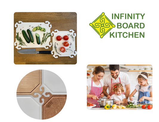 2 Smart Snap  Plastic Boards – 10" x 13" x 0.5" and 10" x 9" x0.5"